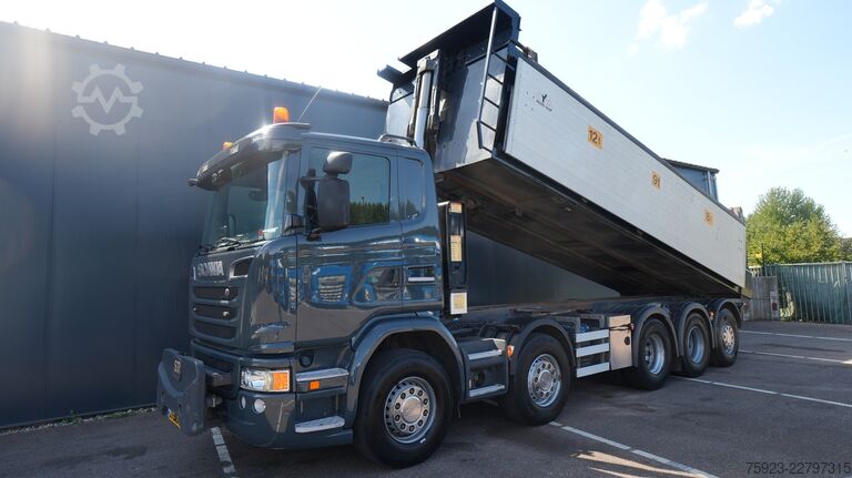 Avfallsbil Scania G 410 10x4 Tipper truck 626.200km