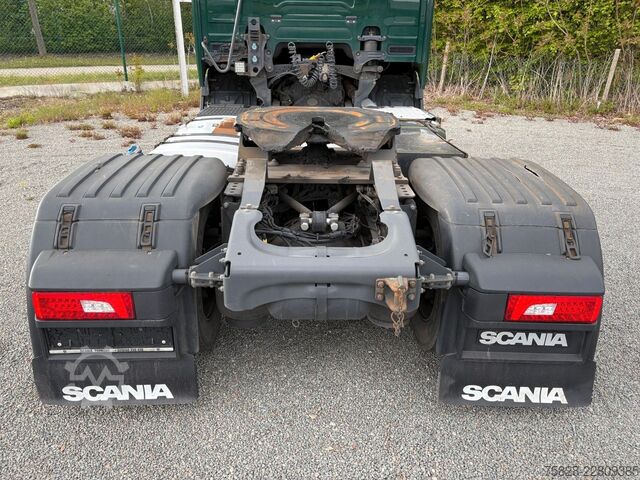 Tractor estándar SCANIA R410 Tacho Gen2 / Blatt-Luft / Bycool