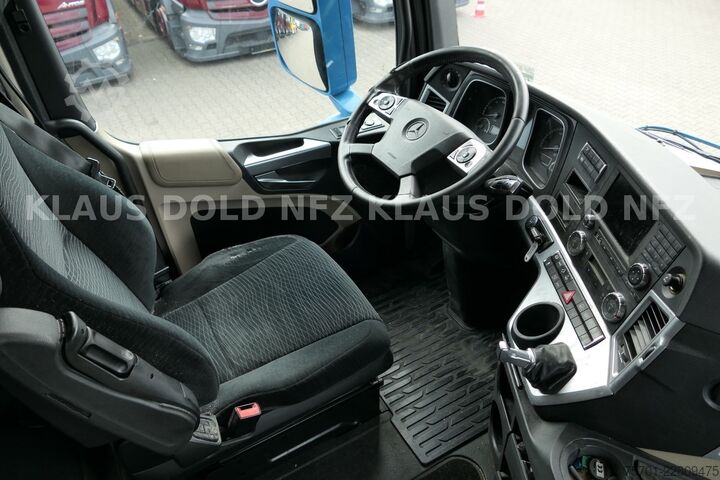 Flatbed truck with tarp MERCEDES-BENZ Actros 1863 Pritsche Plane Retarder LBW Euro 6