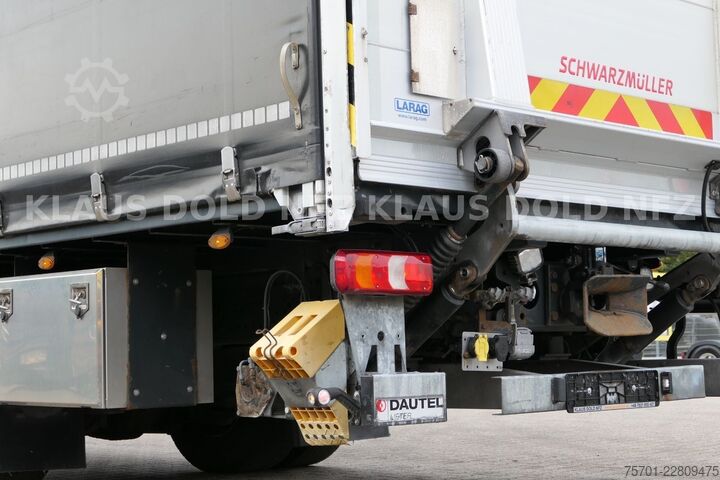 Flatbed truck with tarp MERCEDES-BENZ Actros 1863 Pritsche Plane Retarder LBW Euro 6