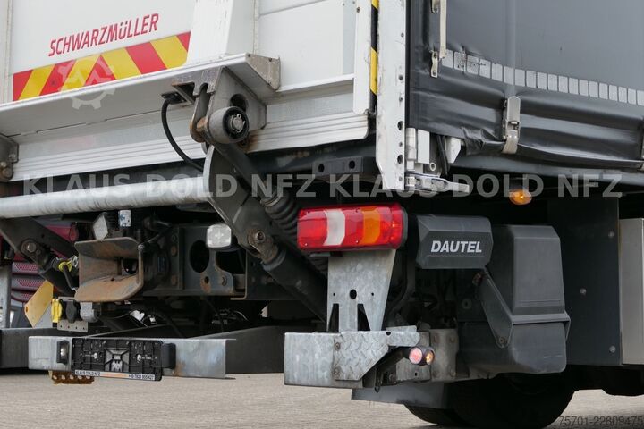Flatbed truck with tarp MERCEDES-BENZ Actros 1863 Pritsche Plane Retarder LBW Euro 6