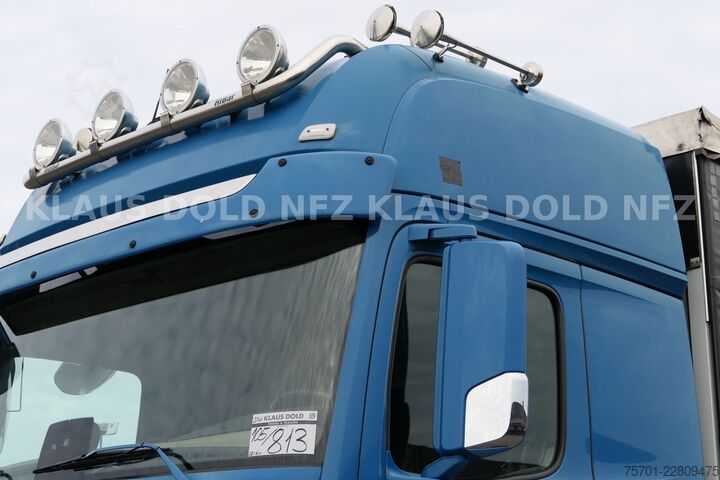 Flatbed truck with tarp MERCEDES-BENZ Actros 1863 Pritsche Plane Retarder LBW Euro 6