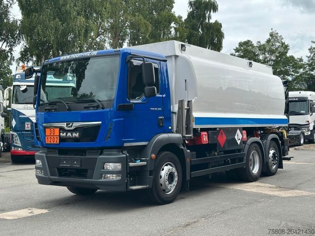 Säiliöauto MAN TGM 26.320 Rohr 21.000L Oben/unten Funk Lenk