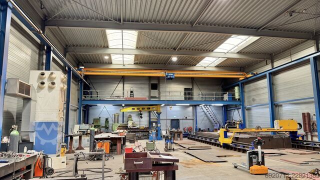 2x 16.240 mm / 5 t + Stahlkonstruktion Abus Overhead crane