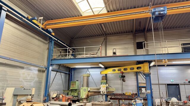 2x 16.240 mm / 5 t + Stahlkonstruktion Abus Overhead crane