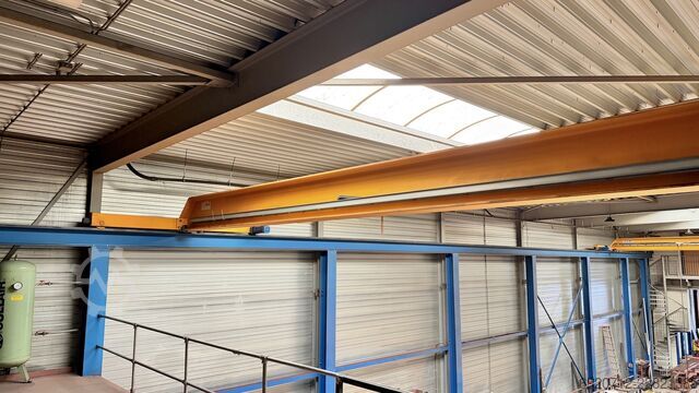 2x 16.240 mm / 5 t + Stahlkonstruktion Abus Overhead crane
