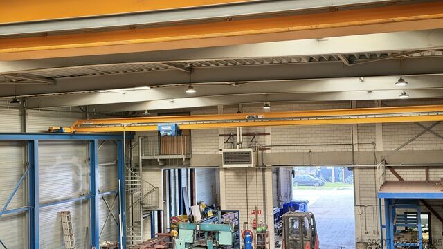 2x 16.240 mm / 5 t + Stahlkonstruktion Abus Overhead crane
