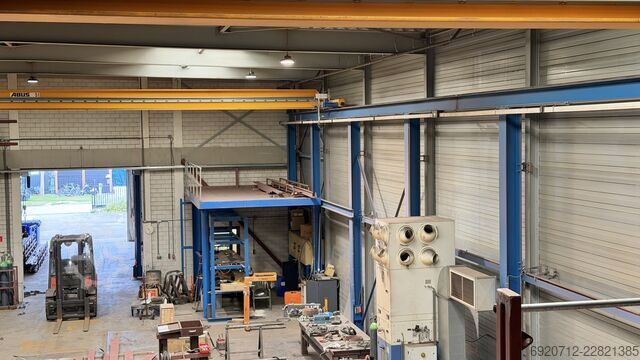 2x 16.240 mm / 5 t + Stahlkonstruktion Abus Overhead crane