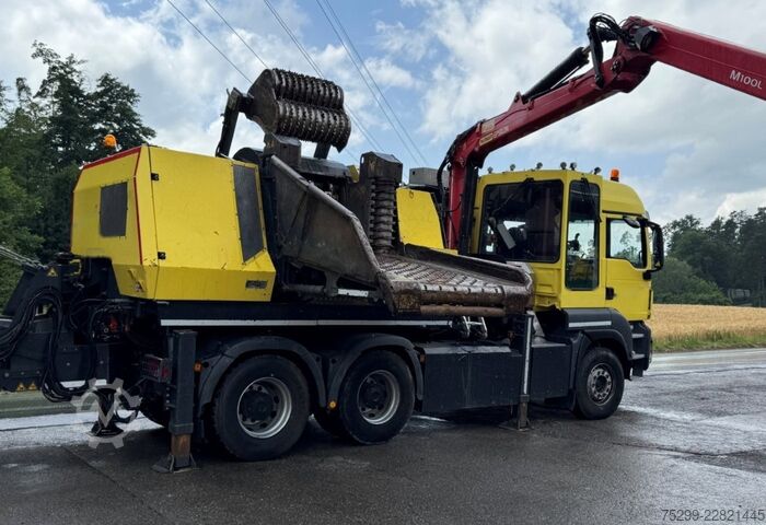 ট্রাকে সংযুক্ত ক্রেন MAN TGS 33.480 6x4 Chippo 5010 / Swiss-Vehicle