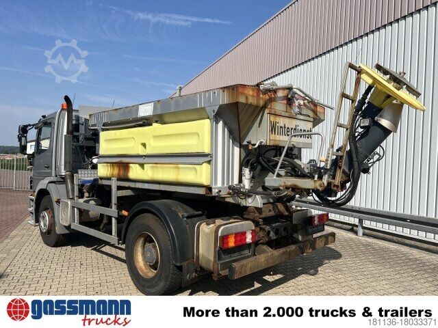 LKW-Fahrgestell Mercedes-Benz Atego 1828 L 4x2,Rechtslenker, Winterdienstplatte