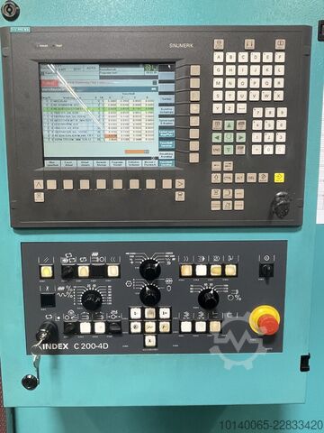 CNC soustružnický automat s tyčovým podavačem INDEX C100