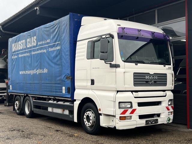 LKW mit Pritsche & Plane MAN TGA 26.440 6x2 LL Retarder Kran Palfinger 20002