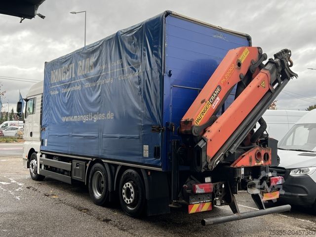 LKW mit Pritsche & Plane MAN TGA 26.440 6x2 LL Retarder Kran Palfinger 20002