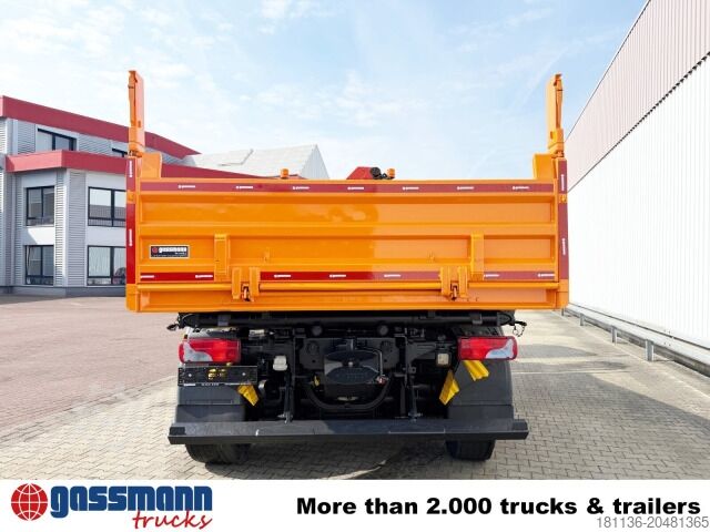 Vörubíll með tippgrind MAN TGS 28.400 6X4-4 BL, Kran,