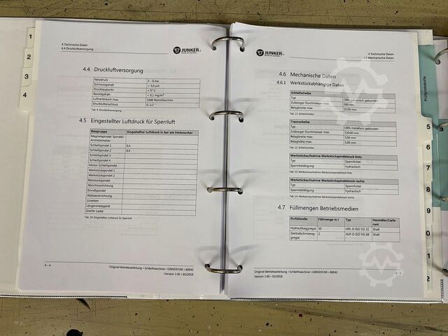 Cylindrical grinding machine Junker GRINDSTAR