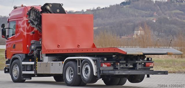 Автокран SCANIA G 400 * Abschleppwagen 6,40m* KRAN + FUNK * TOP