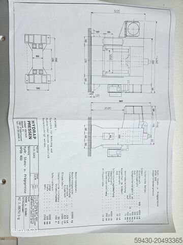 유압 프레스 HYDRAP HPDB 400