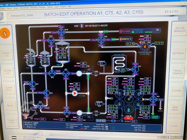 Separator Het Stempel Pilot Crystallizer