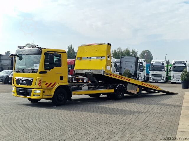 Dodávka na prepravu áut MAN TGL 12.220 Omarx Car Rescue/Flatbed - Winch - R...