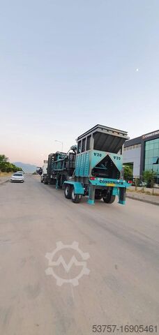 đơn vị nghiền 200 tph mobile VSI crushing plant 200 tph mobile VSI crushing plant
