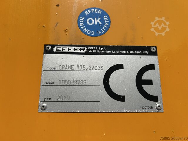 Crane DAF LF 320 FA / Effer 175.2/c3s Crane / 363 dkm / P...