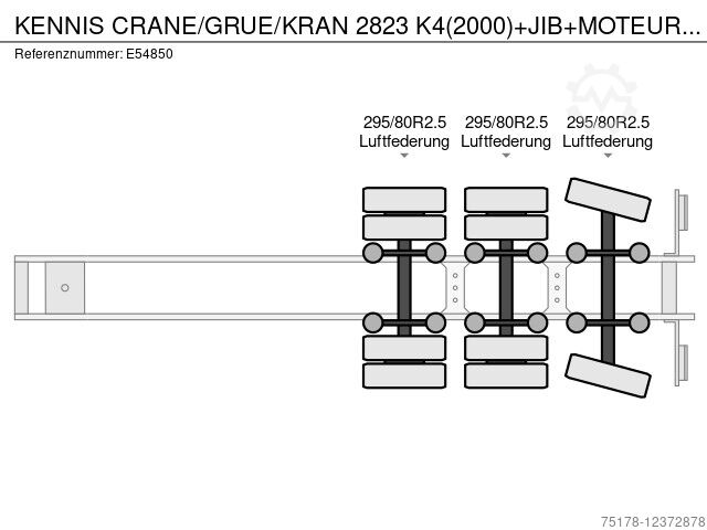 Other KENNIS CRANE/GRUE/KRAN 2823 K4(2000) JIB MOTEUR A