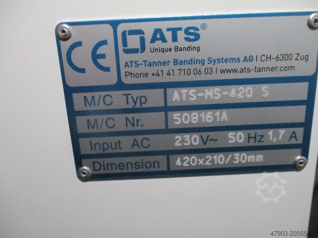 Banding machine ATS Tanner MS 420S