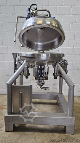 Filtration system Bollazi & Co AG Edelstahl Druckfilter Nutsche Ø 600 mm