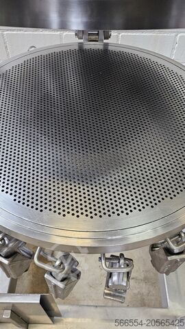 Filtration system Bollazi & Co AG Edelstahl Druckfilter Nutsche Ø 600 mm