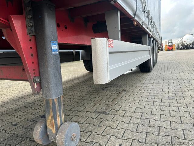 Sliding tarpaulins Pacton nieuwe zeilen /alu zijborden + planken / hardho...