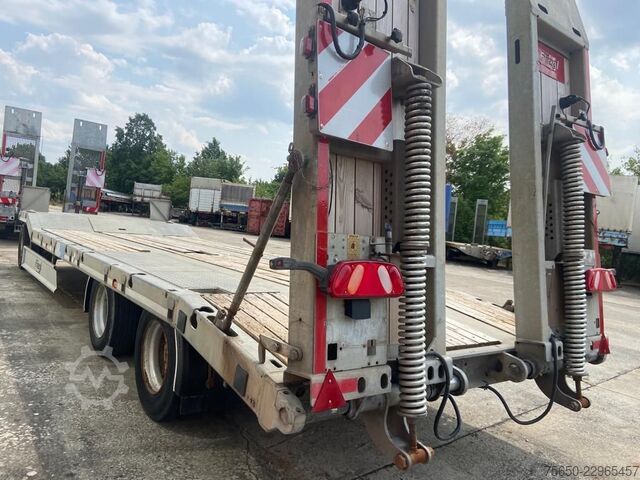 Remolque de plataforma baja Fliegl DTS 300  3 Achs Tiefladeranhänger