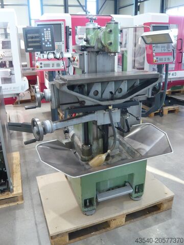 Fräsmaschine Schaublin 13 mit Zubehör