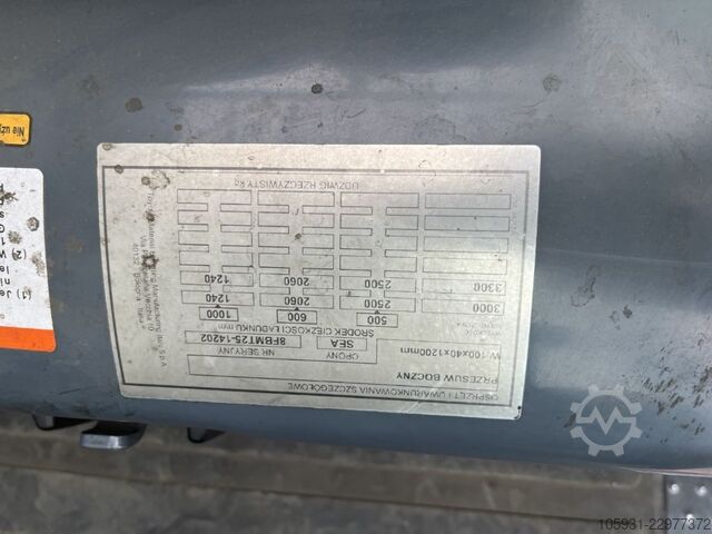 מלגזה 4 גלגלים חשמלית Toyota 8FBMT25