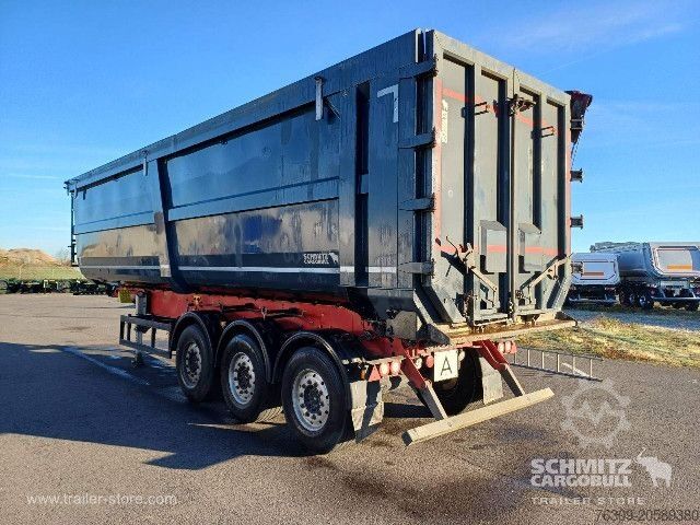 Semi-remorque benne Schmitz Cargobull Kipper Stahlrundmulde 51m³