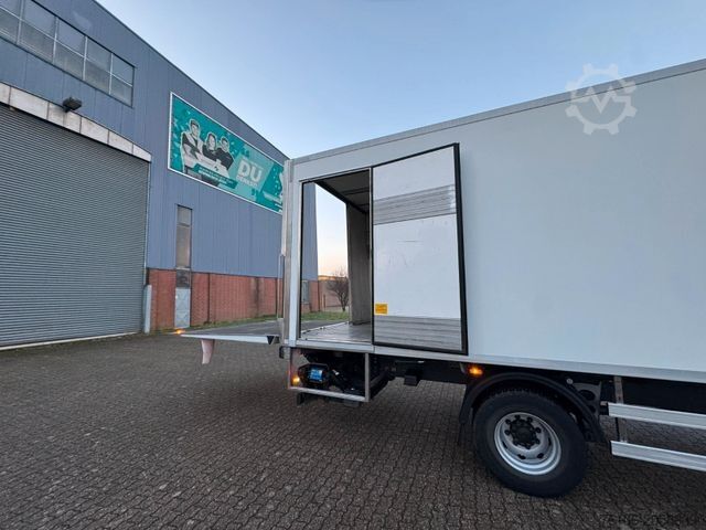 Camion frigorifique DAF LF 16.260 Tiefkühlkoffer mit Ladebordwand