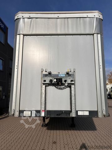 Brandalı açık yarı römork SCHWARZMÜLLER J-Serie 1530 Lang-Auflieger Edscha