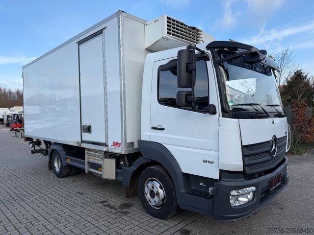 Koelwagen met geïsoleerde laadbak MERCEDES-BENZ Atego 818 L Kühlkoffer+LBW/Klima/ThermoKing