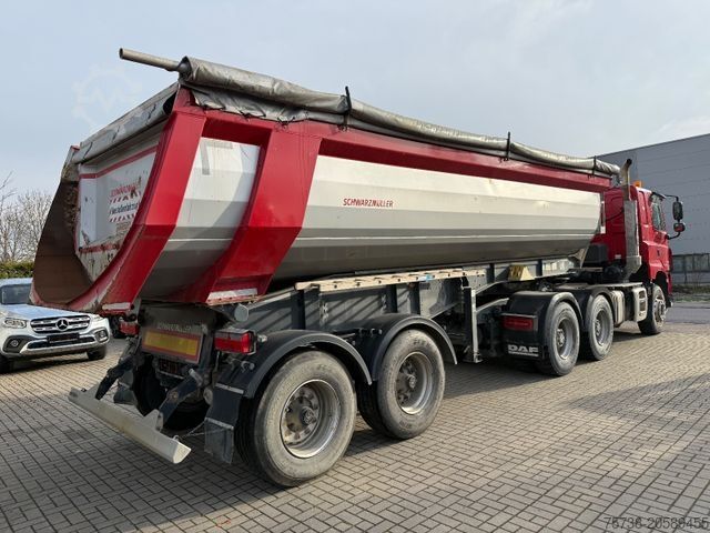 Unit traktor standar DAF CF 530 6x4 Intarder + Schwarzmüller Hardox