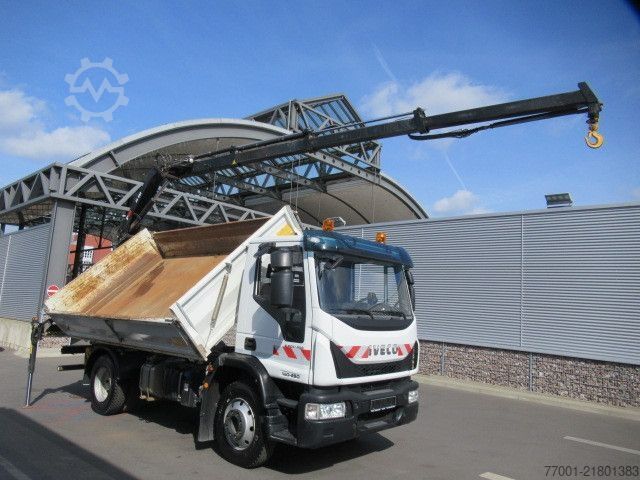 Sklápěcí vůz IVECO ML140E25K  / HIAB  XS 088 / Funk / Greifer