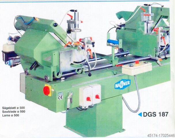 Serra de corte transversal duplo HAFFNER - GERMANY DGS 187