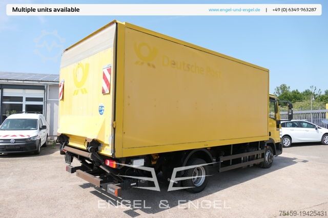 Transporter mit Koffer iveco EuroCargo ML 75 E 16 P LBW LUFT AUTOMATIK