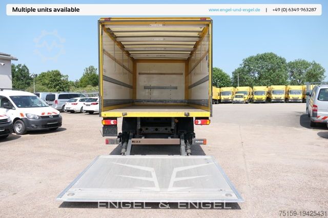 Transporter mit Koffer iveco EuroCargo ML 75 E 16 P LBW LUFT AUTOMATIK