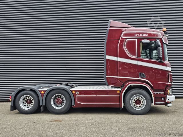 Standard-SZM Scania R580 V8 XT / 6x2 BOOGIE / RETARDER / HYDRAULIC ...