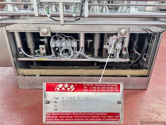 Máquina envasadora Groninger KFVG251 + DTE 1000