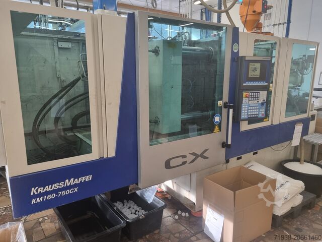 Mašina za kalup za ubrizgavanje Krauss Maffei KM 160-750 CX