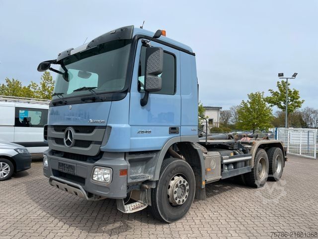 Контейнеровоз з гачком (рол-офф) MERCEDES-BENZ Actros 2646 BL/ 6x4/ MP3/ Meiller/ Retarder/ AC
