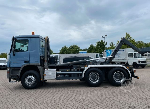 Контейнеровоз з гачком (рол-офф) MERCEDES-BENZ Actros 2646 BL/ 6x4/ MP3/ Meiller/ Retarder/ AC