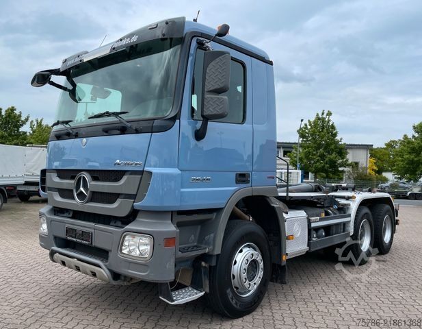 Autocamion cu cârlig pentru containere MERCEDES-BENZ Actros 2646 BL/ 6x4/ MP3/ Meiller/ Retarder/ AC