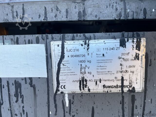 Deichselstapler Jungheinrich EJC216