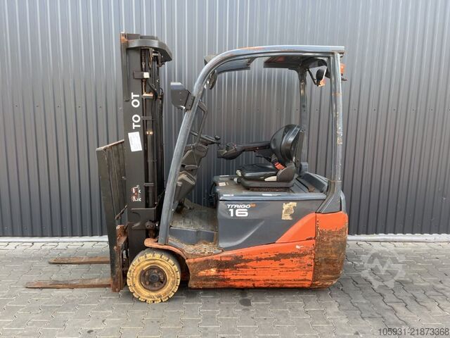 Elektro 3 Rad-Stapler Toyota 8FBE16T